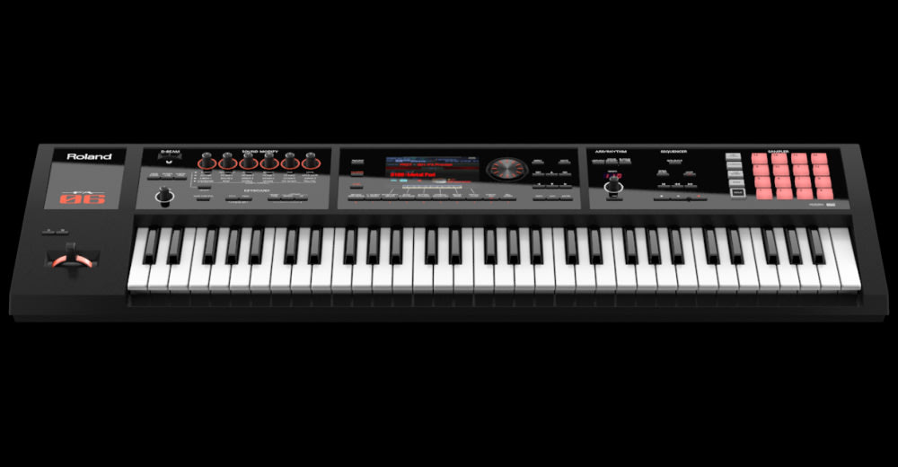 Roland fa06 workstation sampler synth