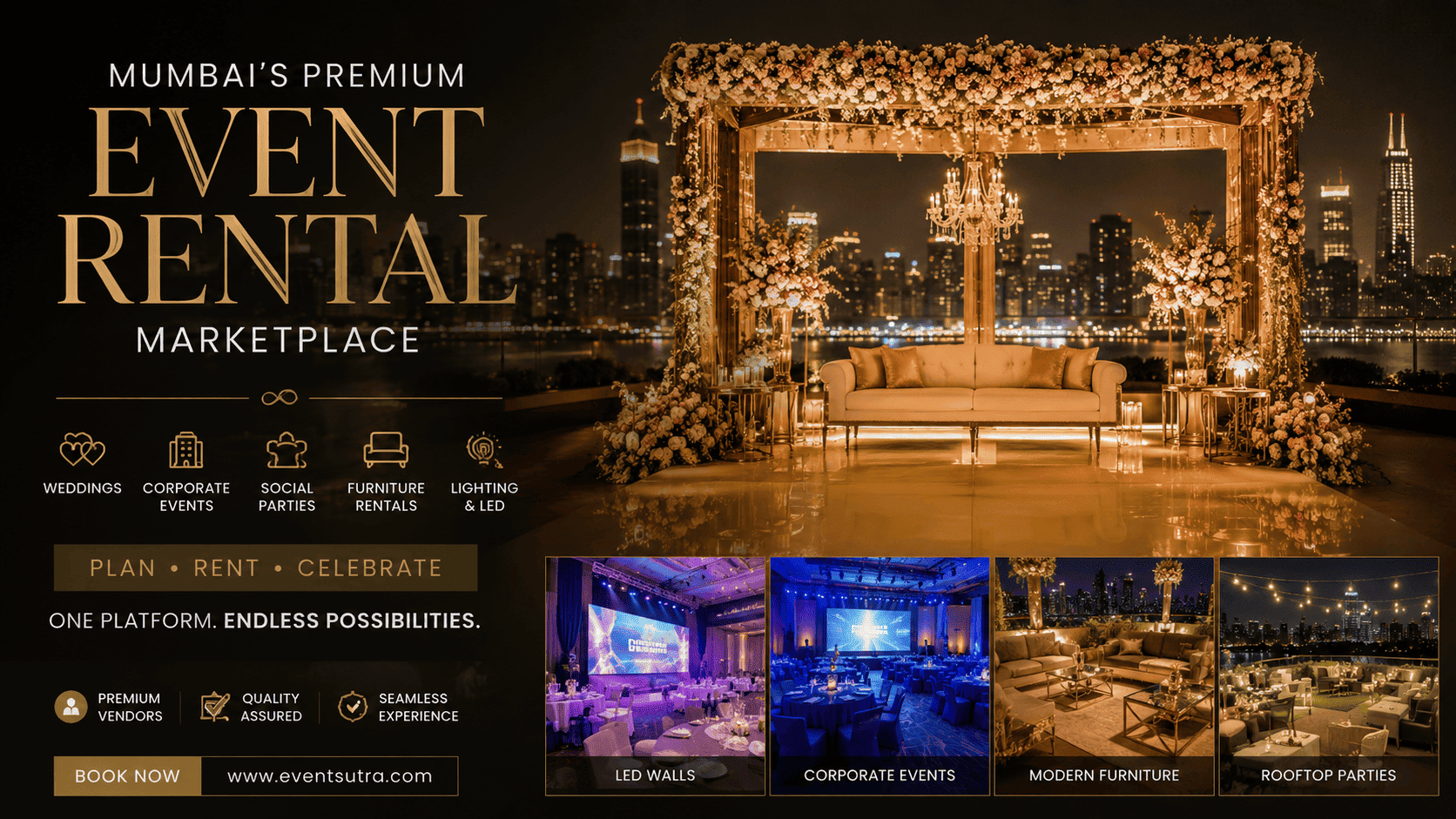 Premium Event Rental Products in Mumbai