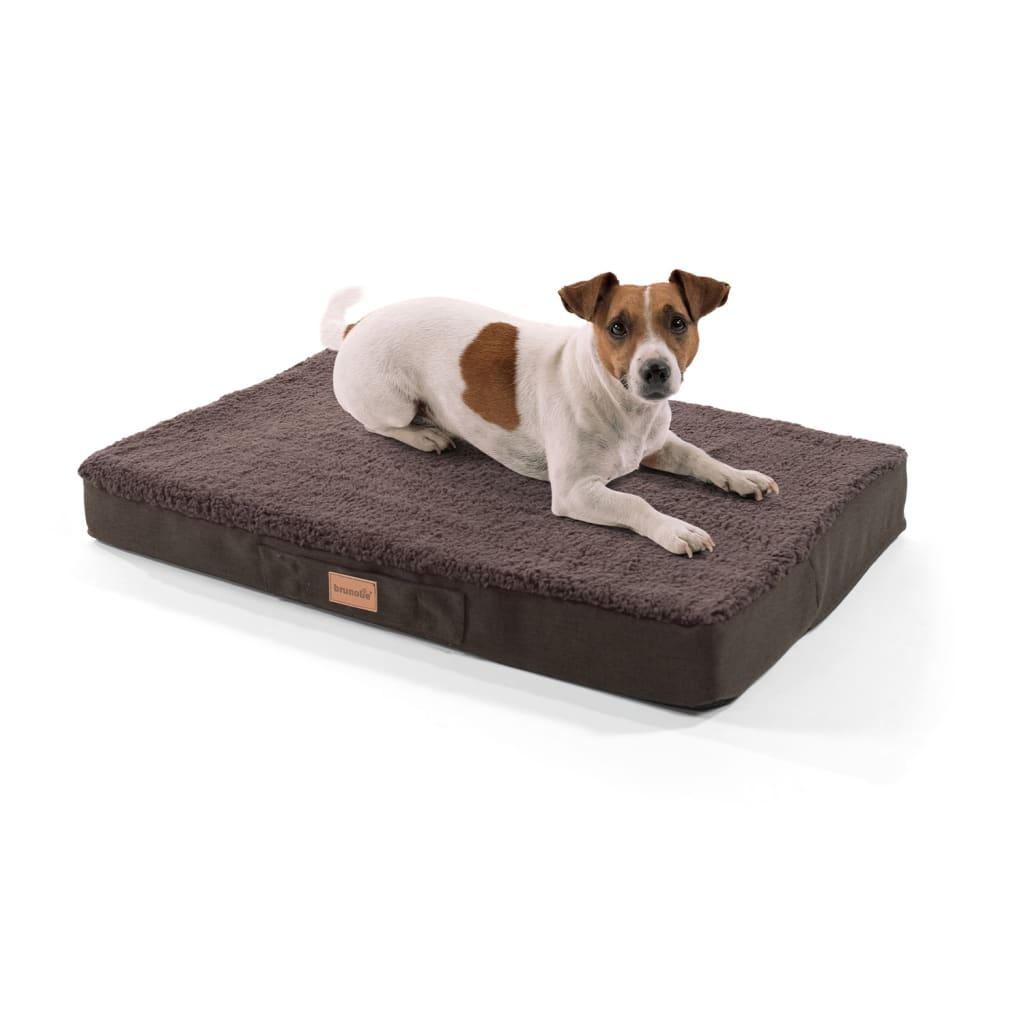 Balu Hundebett Hundekissen, Dunkelbraun, Größe: S