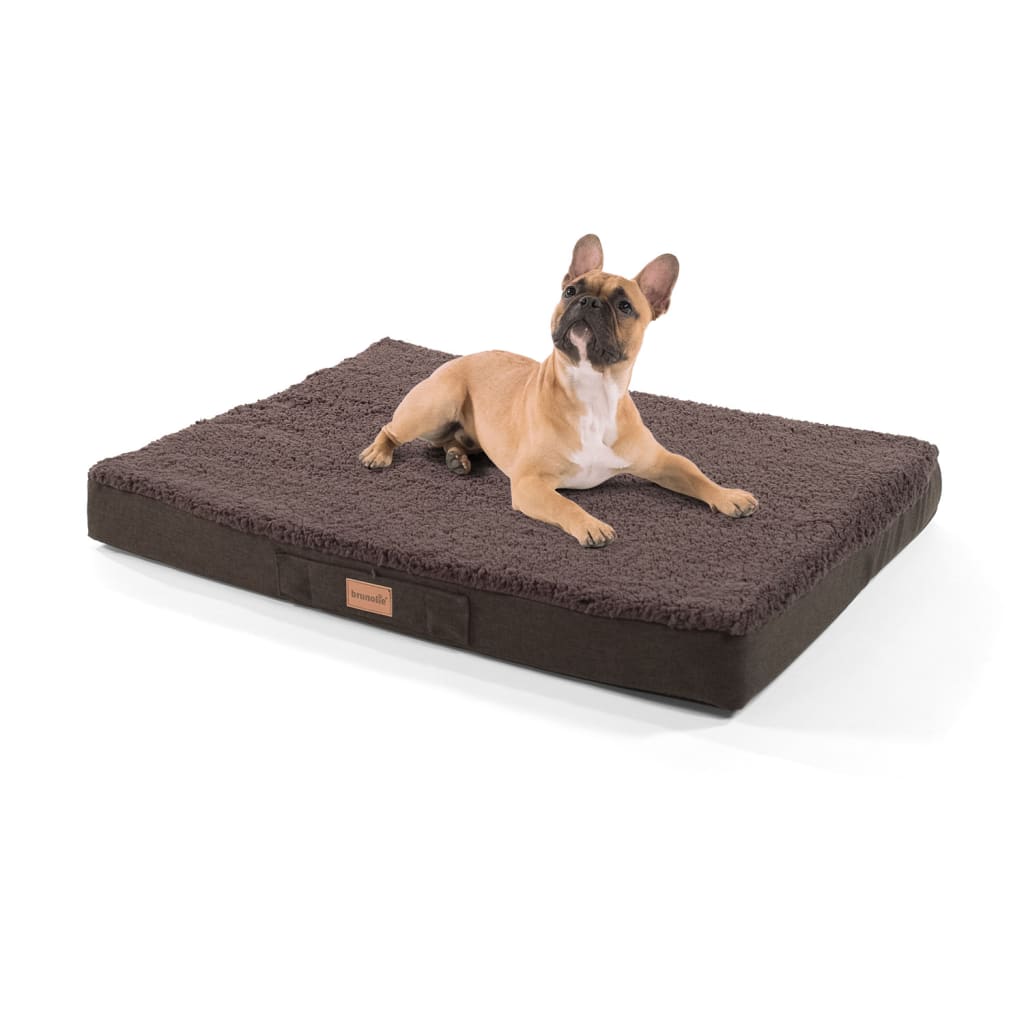 Balu Hundebett Hundekissen, Dunkelbraun, Größe: M
