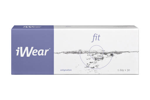 iWear® fit astigmatism Tageslinsen