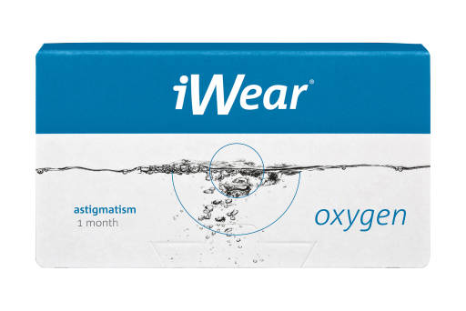 iWear® oxygen astigmatism Monatslinsen