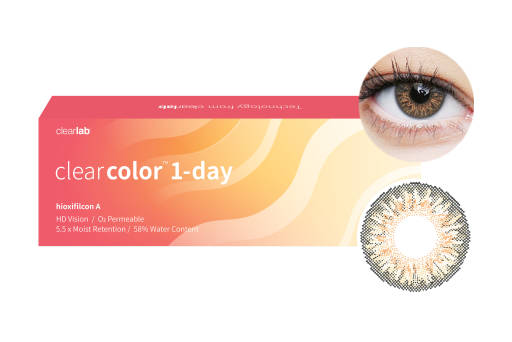 Clearcolor™ 1-Day - Hazel Tageslinsen