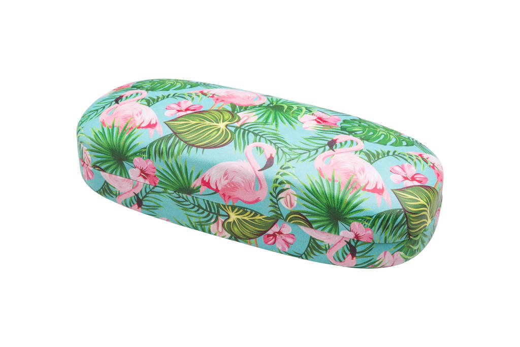 Apollo Brillenetui Hardcase Flamingo bunt S15005A