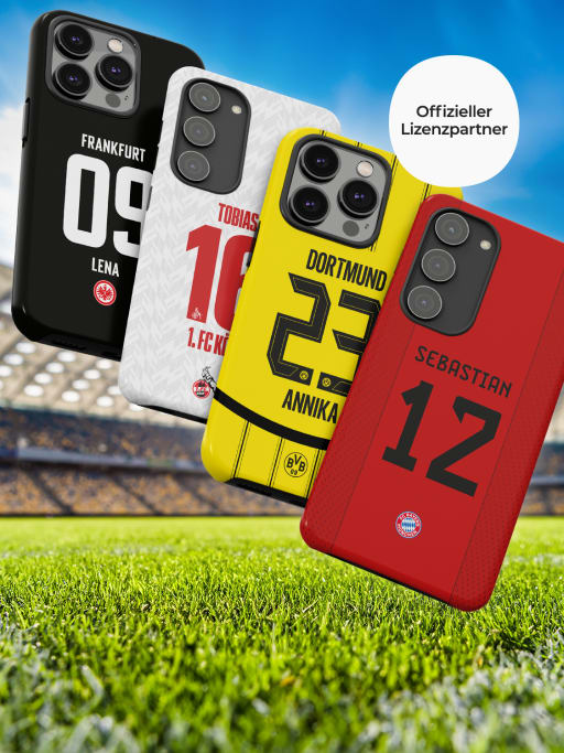 Trikot-Handyhüllen mit Deinem Namen