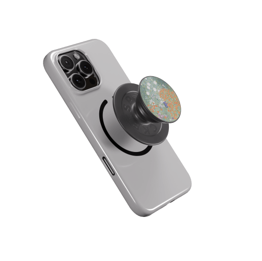 Handy mit Magnetring und PopGrip