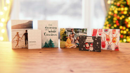 Adventskaleder Hoch- und Querformat mit verschiedenen Motiven