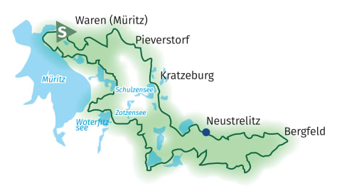 Müritz-Karte