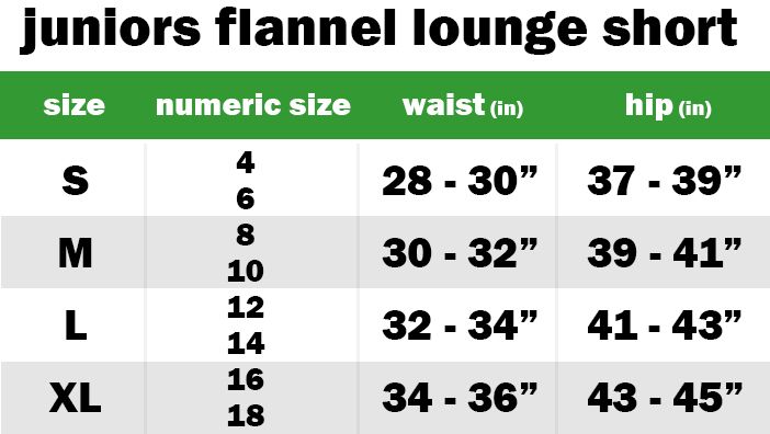 Junior flannel lounge pants
