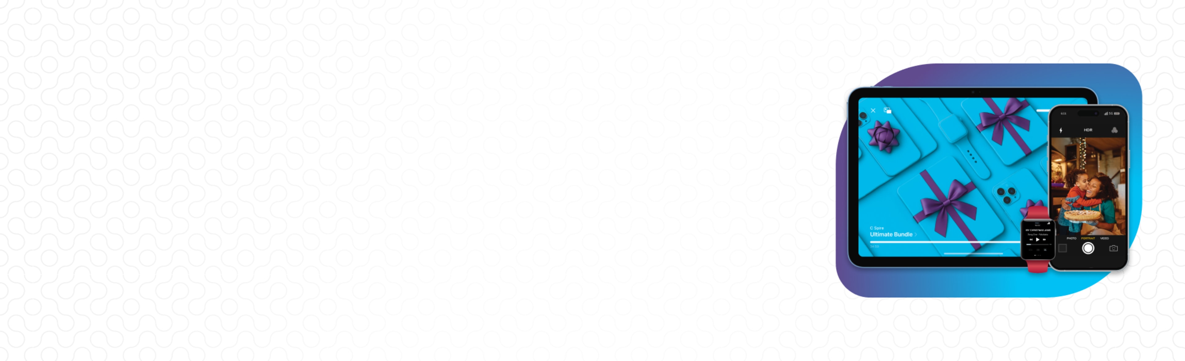 Three free devices. 100GB. Only $100/mo.