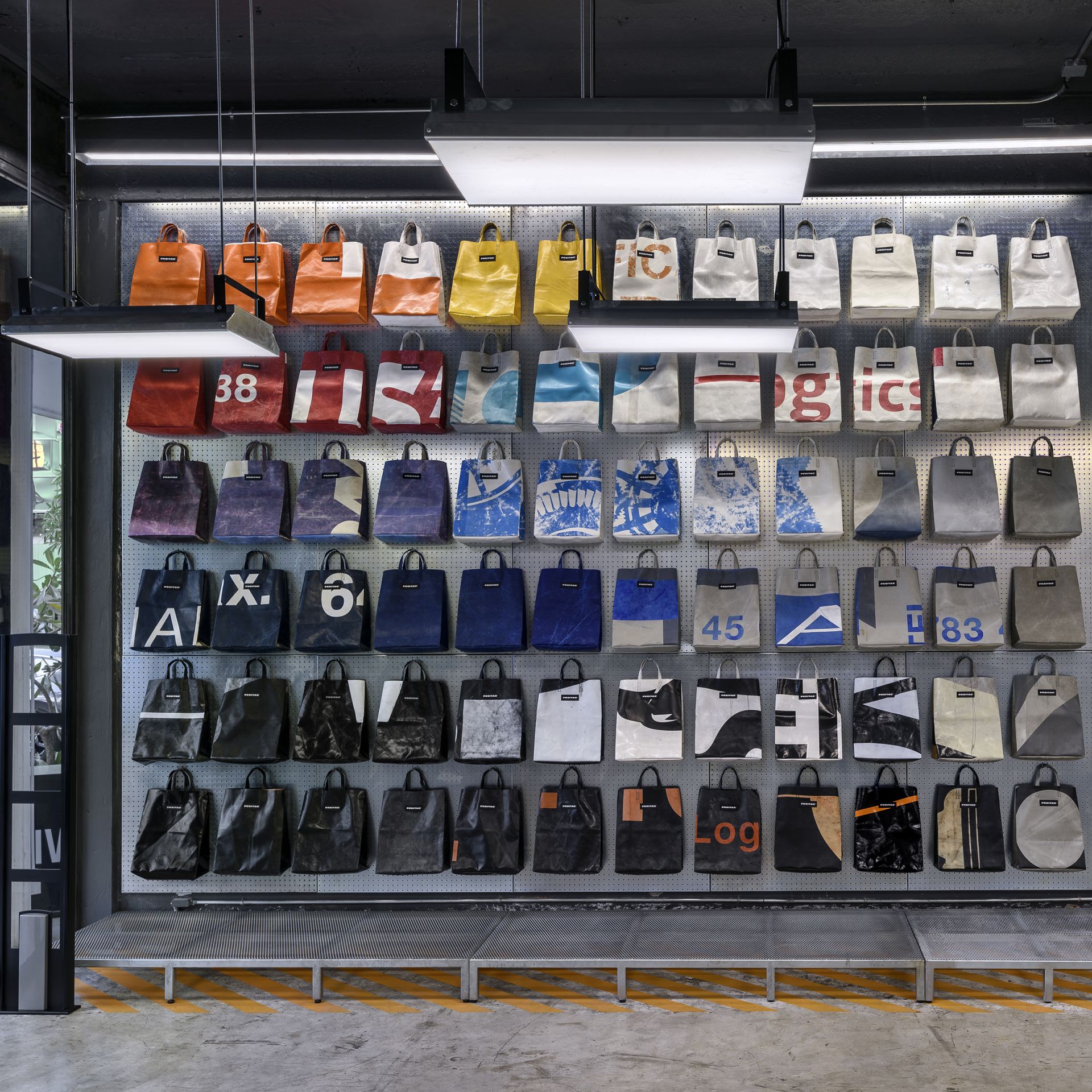 ImageFREITAG Store Bangkok By Pronto Miami Vice Wall Adisorn Ruangsiridecha Highres