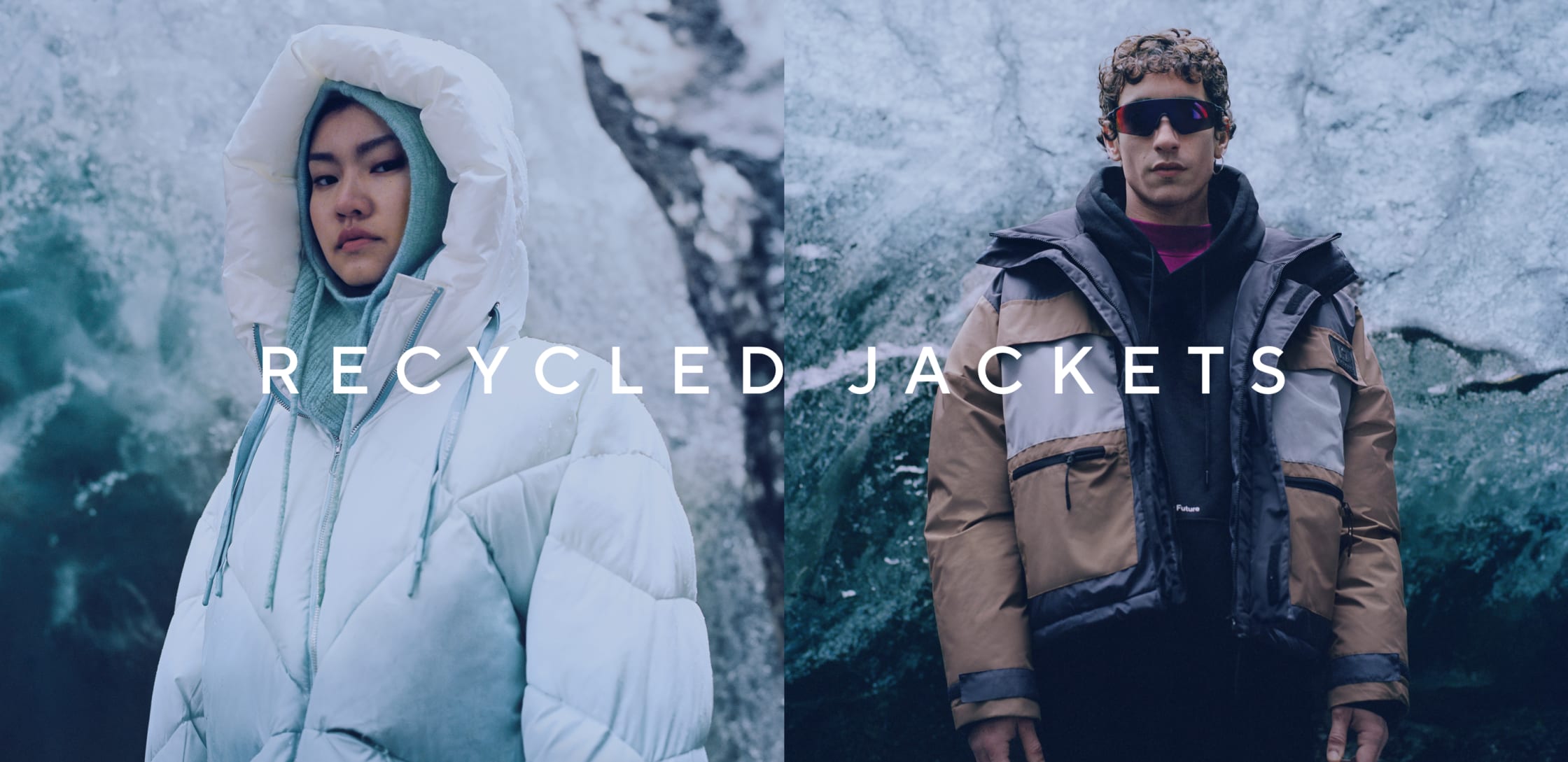 For our new jacket collection we use REPREVE® Our Ocean® materials and thus save CO₂ emissions and water compared to the use of new fibres. Wind and water repellent surfaces, as well as functional details make our jackets the perfect companion for all weather conditions.