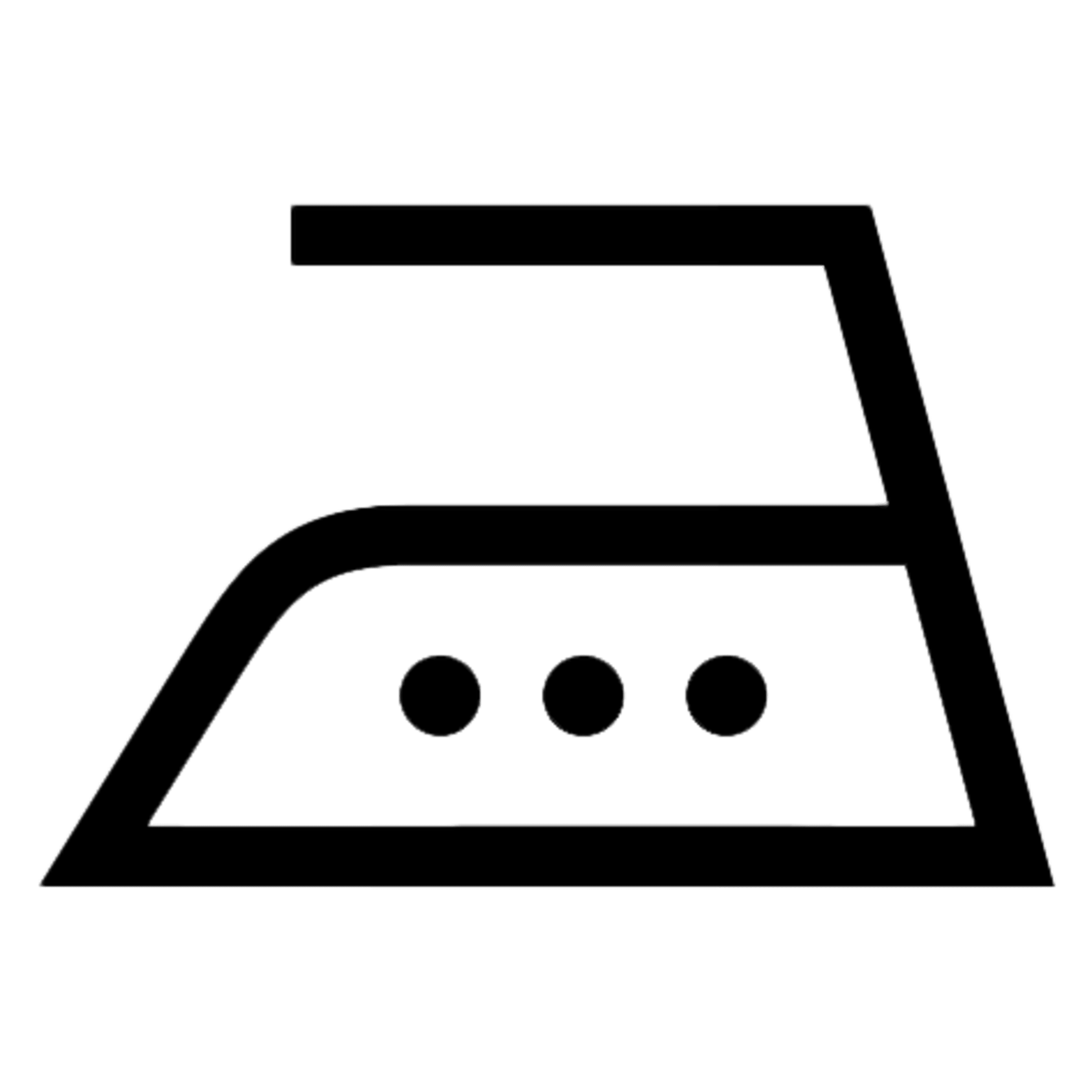 Strijken met hete hitte