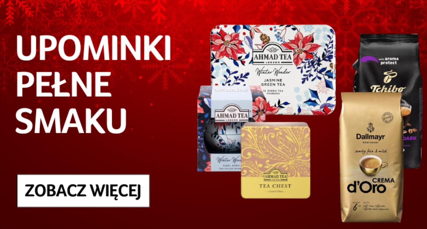 Kawa na prezent oraz zestawy herbat na święta