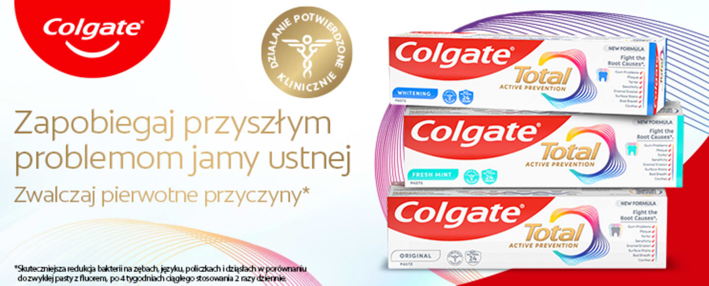 Colgate pasty do zębów
