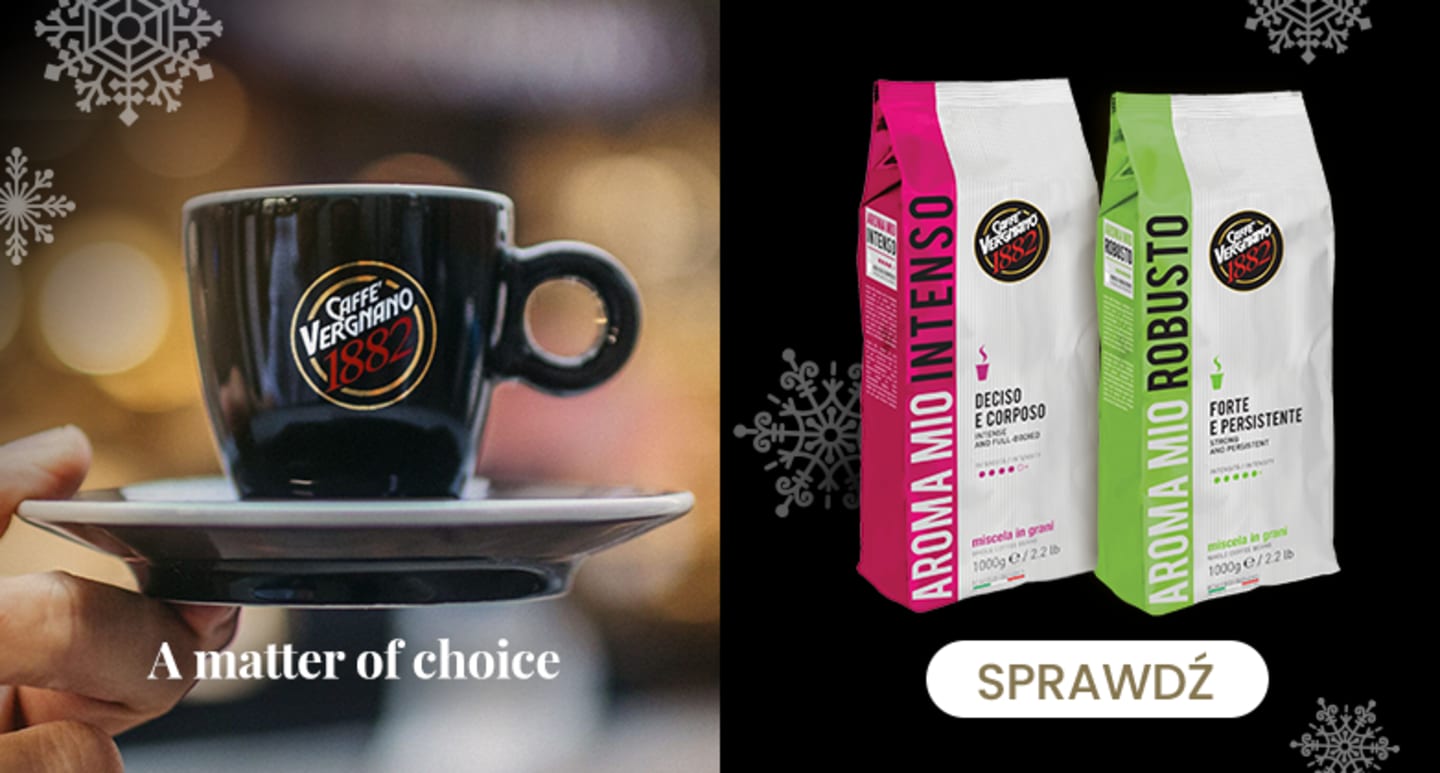 Dobra kawa na świąteczny prezent Vergnano