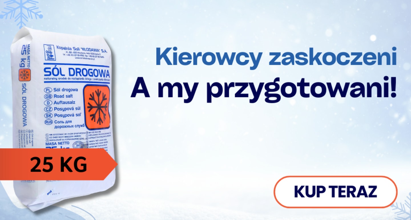 sól drogowa 25 kg - najlepsze ceny | Selgros24