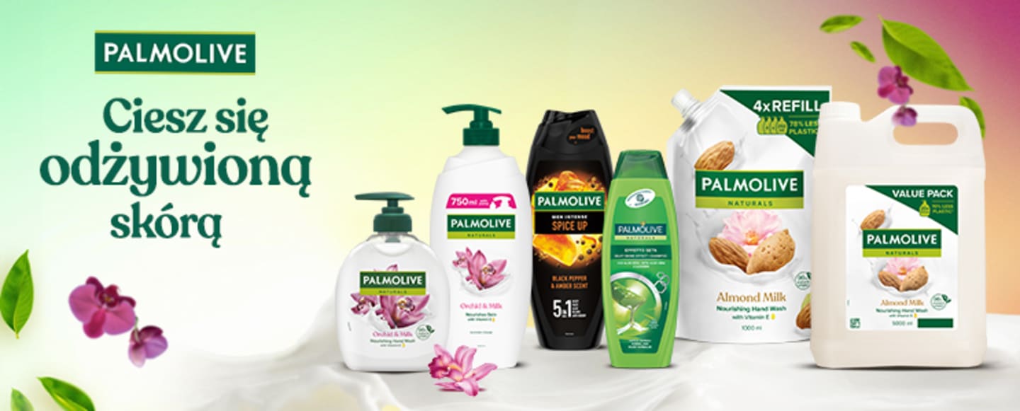 palmolive żele pod prysznic i mleczka do ciała