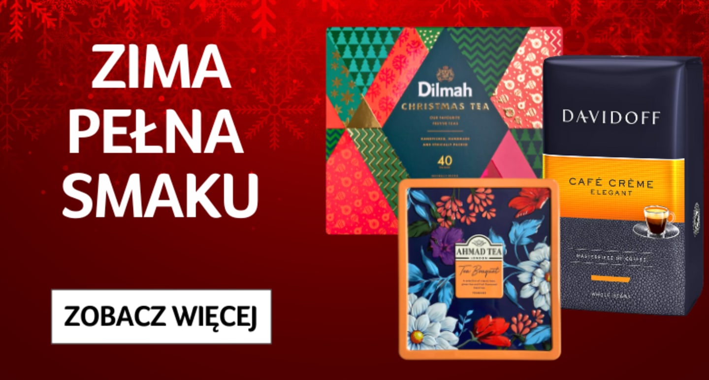 Zimowe herbaty oraz aromatyczne kawy w super cenach | Selgros24