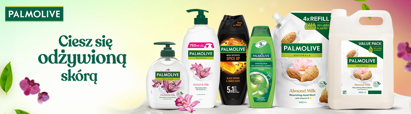palmolive żele pod prysznic i mleczka do ciała