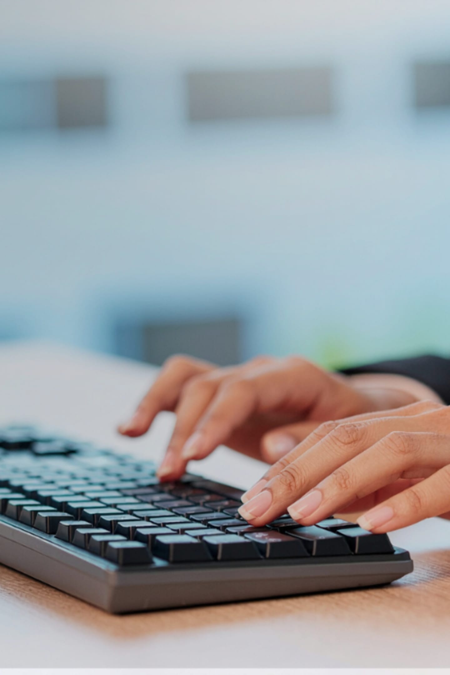 Akcesoria do komputera - klawiatura do pracy biurowej