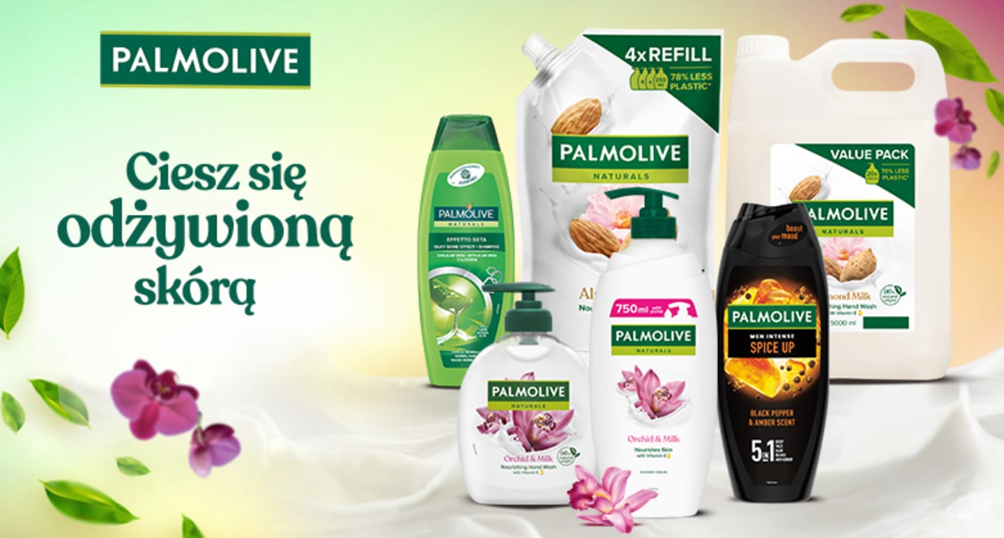 palmolive żele pod prysznic i mleczka do ciała
