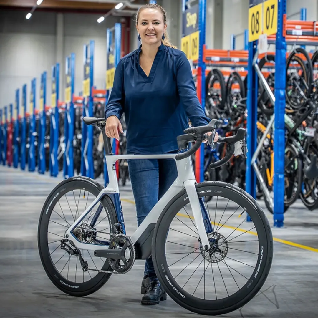 Nela mit Fahrrad in KBT