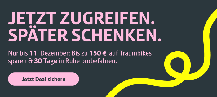 Bis zum 11. Dezember kann man bis zu 150 Euro sparen. Die genauen Infos gibt es bei Klick auf den Banner. 