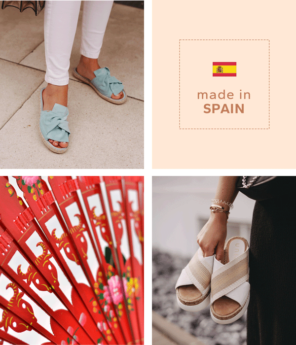 Spanische Schuhe mobil