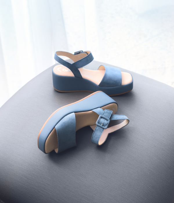 Sandalen in blau