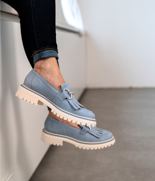 Loafer in blau
