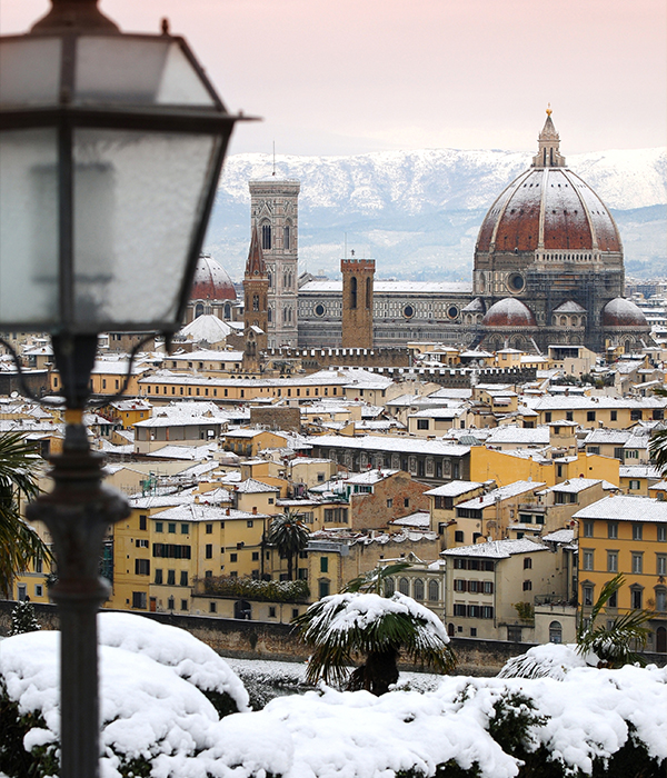 Winterliches Florenz