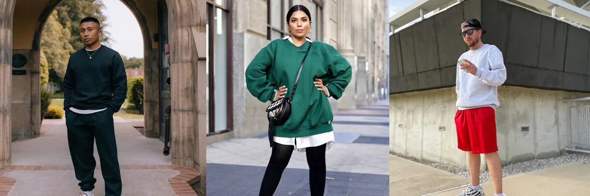 How to style a sweatshirt