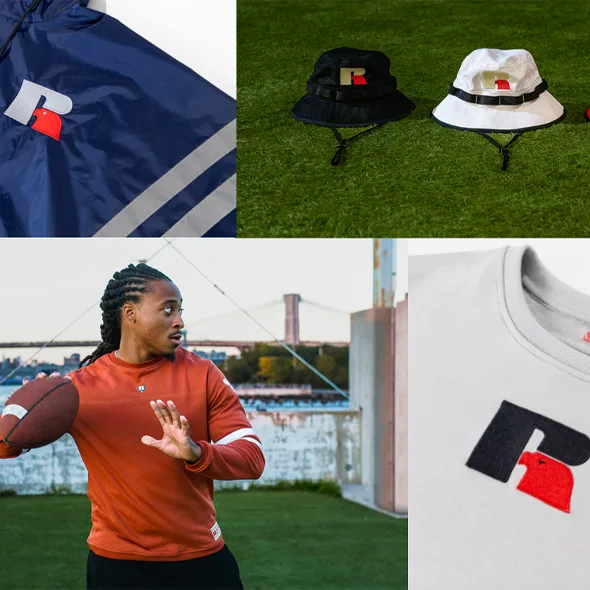 Deuxieme Classe RUSSEL ATHLETICS スウェット Russell Athletics x WDS High Cotton Terry Crewneck – WIND AND SEA