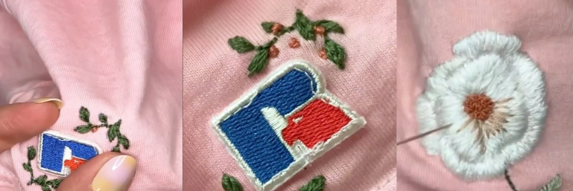 Creative embroidery designs with  Emily June