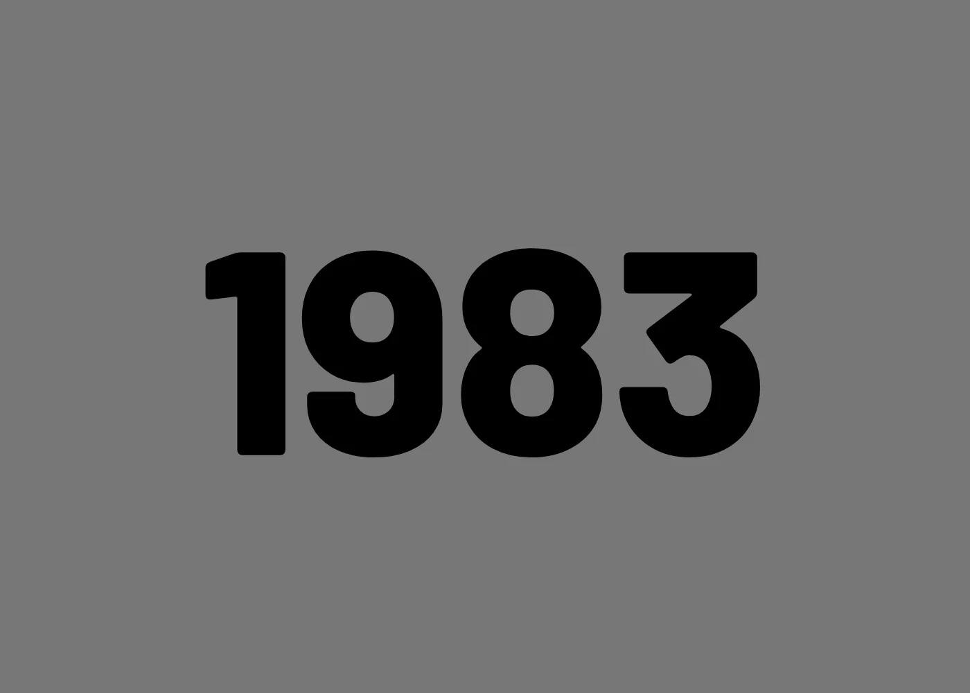 TEXT OVERLAY 1983