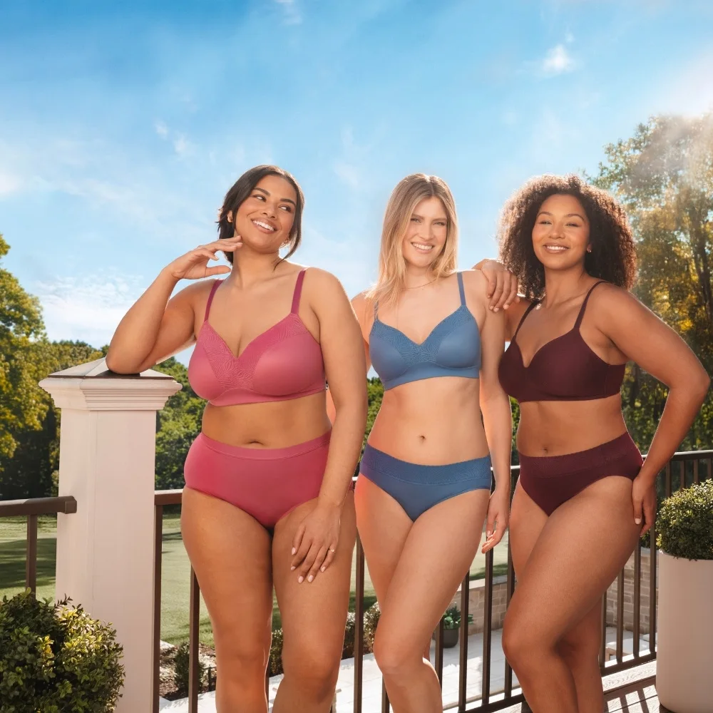 models wearing the Vanity Fair Lingerie Effortless® Simple Sizing Bra