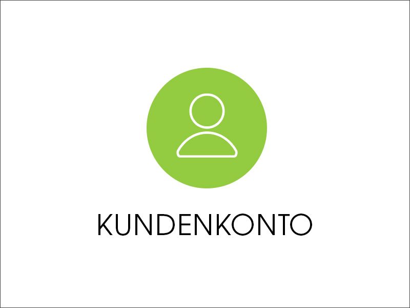 Icon Kundenkonto