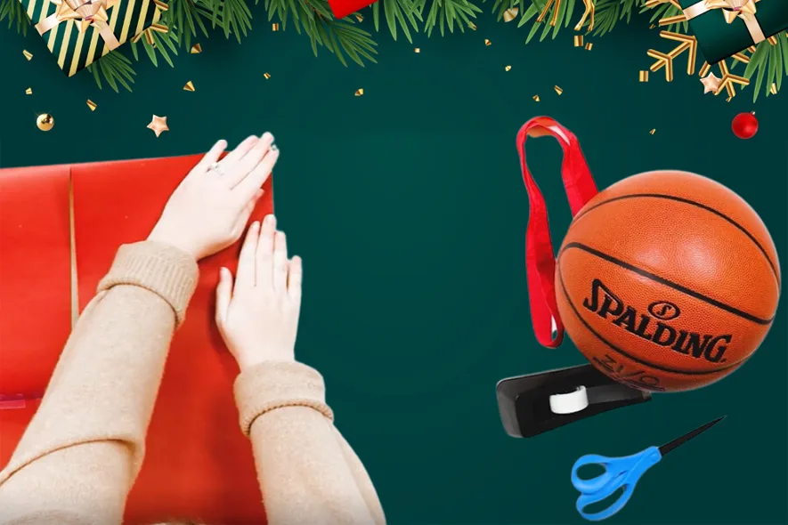 how-to-gift-wrap-a-basketball