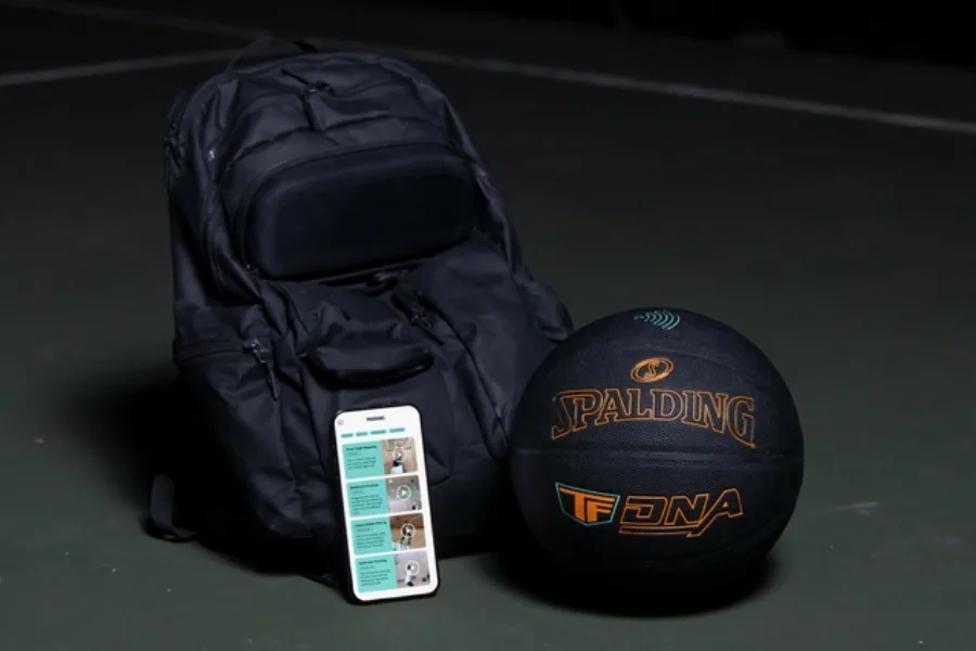 layflat of smart basketball