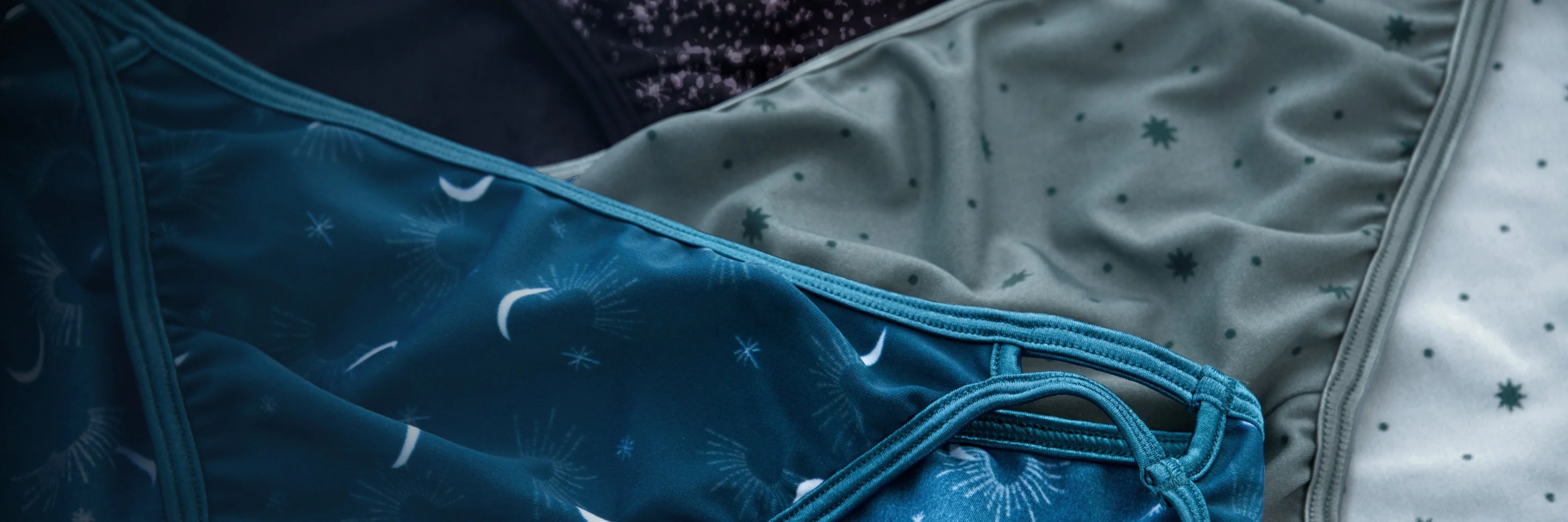 illumination string bikini panties fall fashion colors close up 
