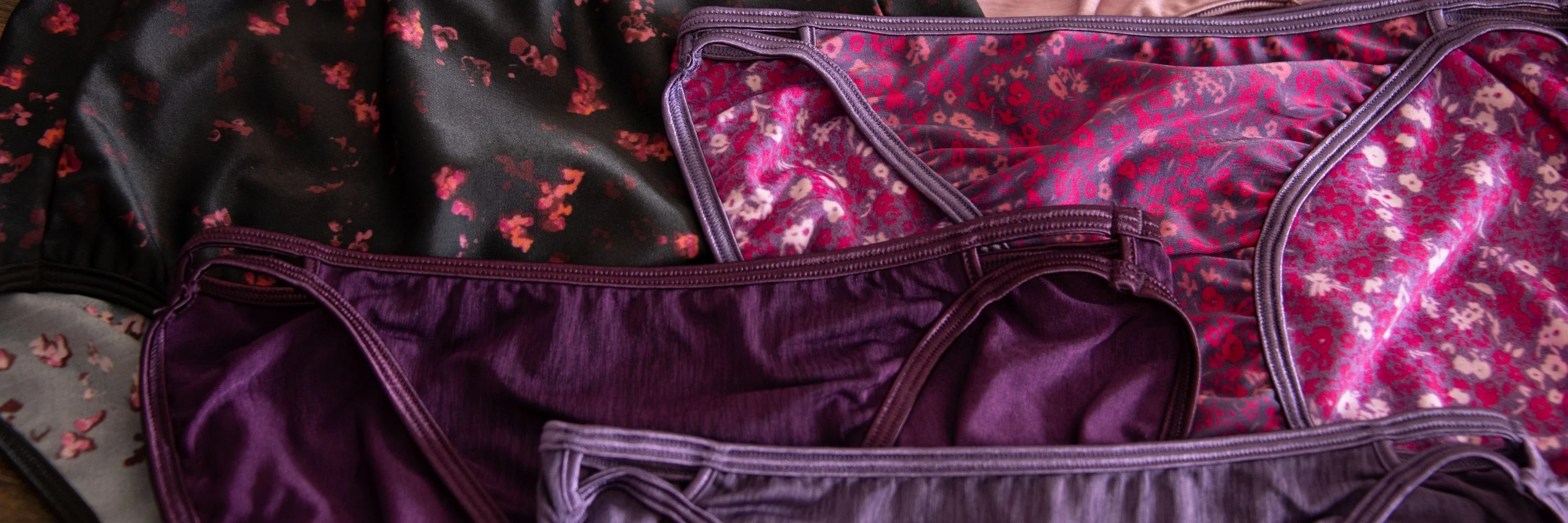 illumination string bikini panties fall fashion colors close up 