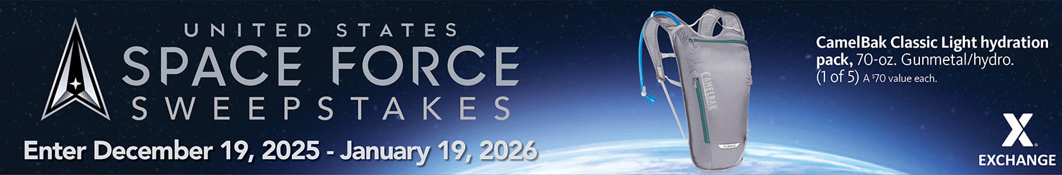 Space Force Birthday Sweepstakes - CamelBak Classic Light Hydration Pack