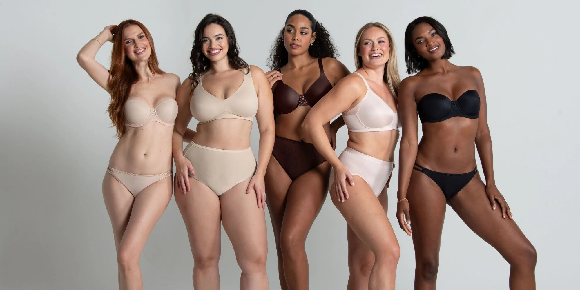 models wearing vanity fair lingerie bra collections