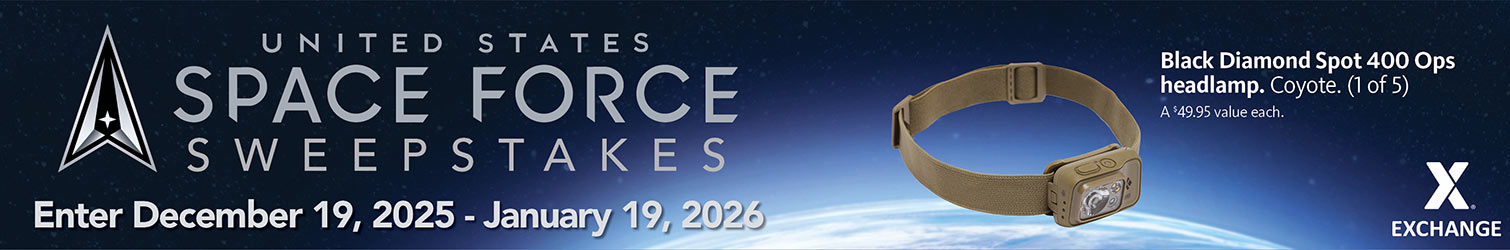 Space Force Birthday Sweepstakes - Black Diamond Spot 400 OPS Headlamp