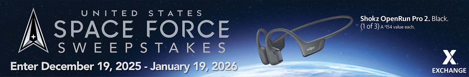Space Force Birthday Sweepstakes - Shokz OpenRun Pro 2