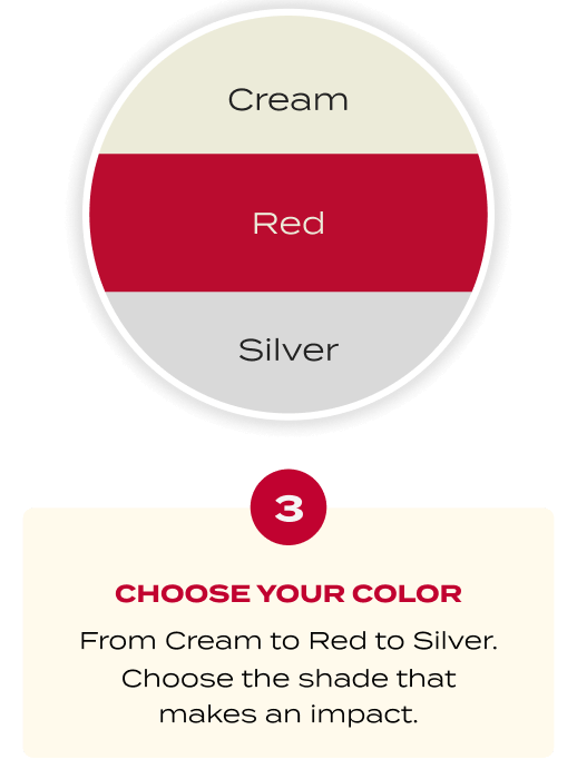 3. Choose Your Color