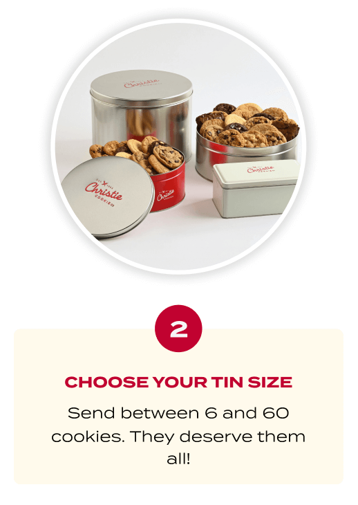 2. Choose Your Tin Size