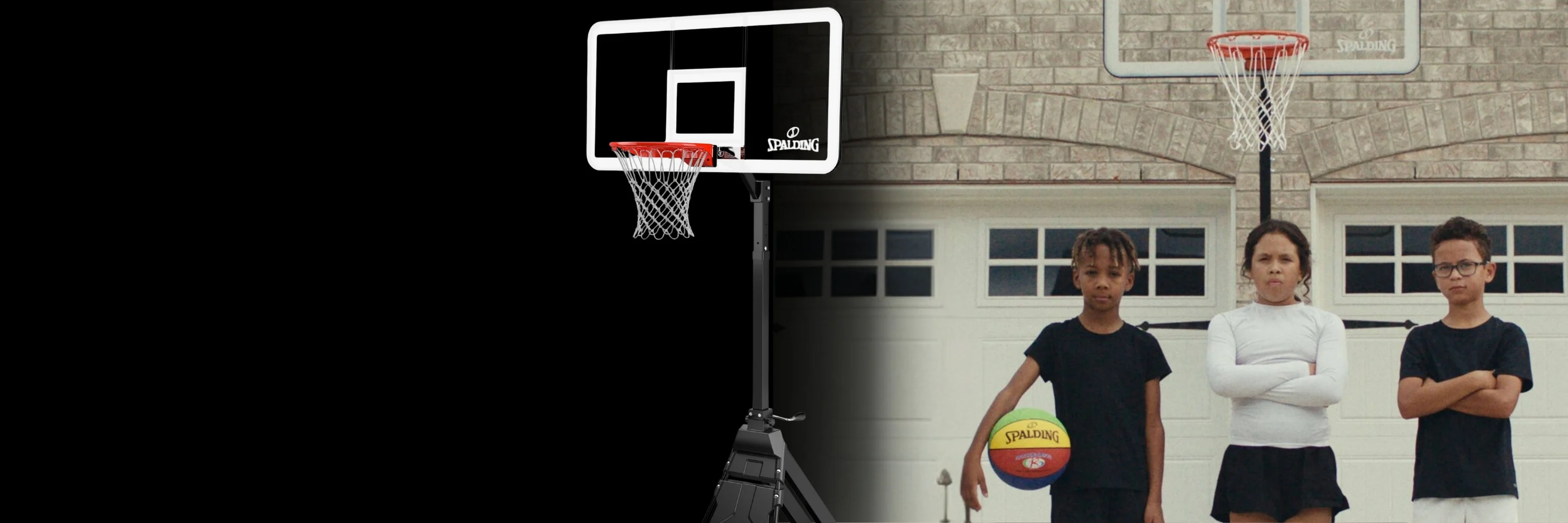 New Beast Stealth Mode Portable Basketball hoop