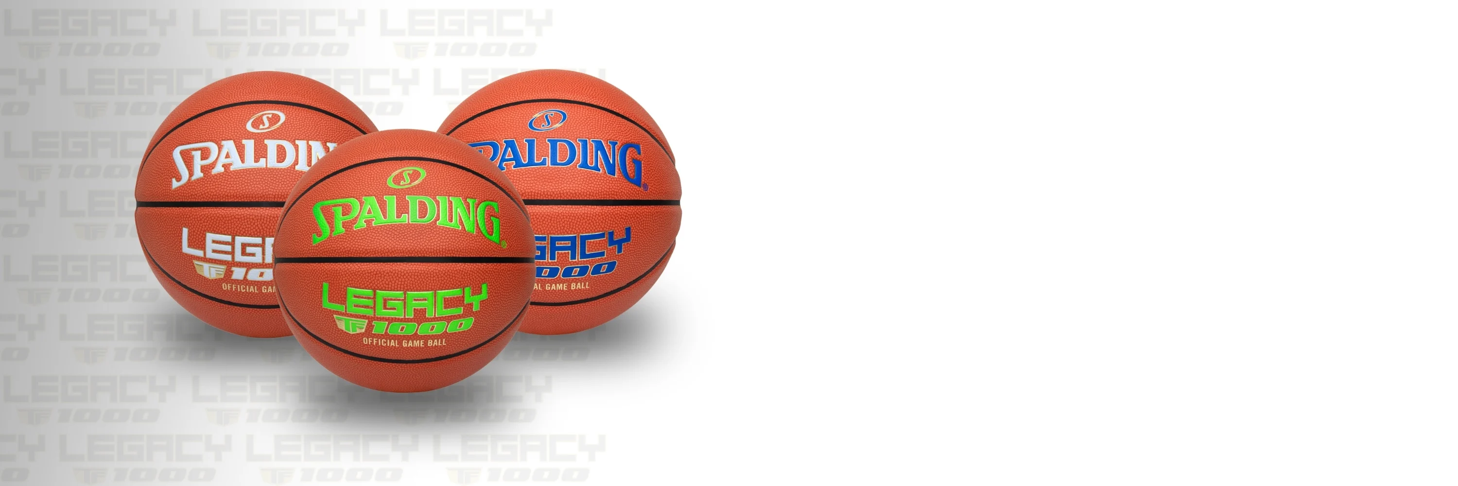 New Legacy TF1000 basketball now available in new colors and patterns. 